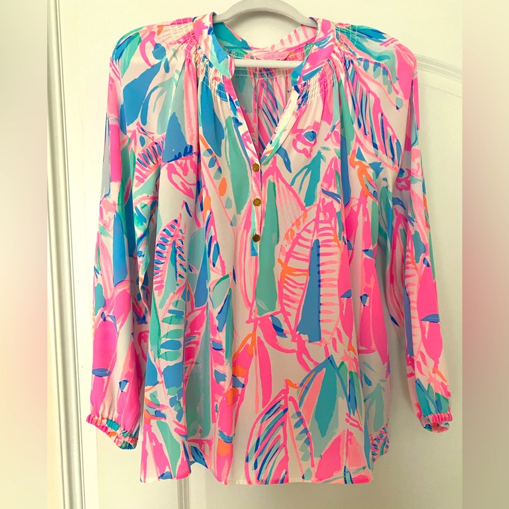 Lilly Pulitzer Elsa Top.